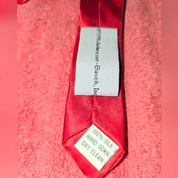 Bud Light Beer Bottle Shaped Mens Tie - Picture 2 of 4